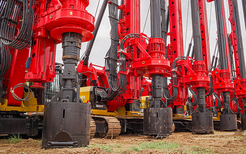 SANY drilling rigs build the largest steel plant in Vietnam